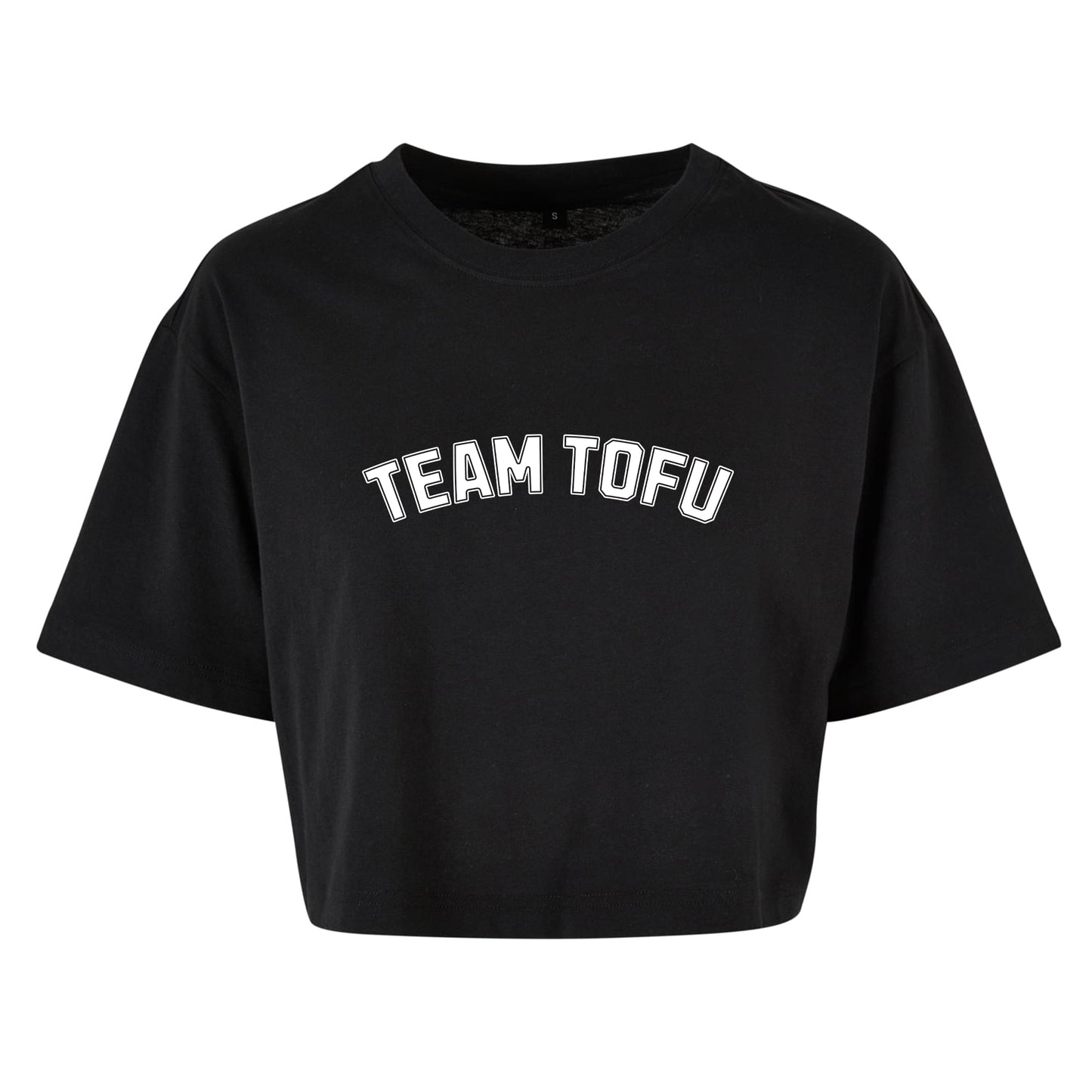 Team Tofu - Oversized Crop Top
