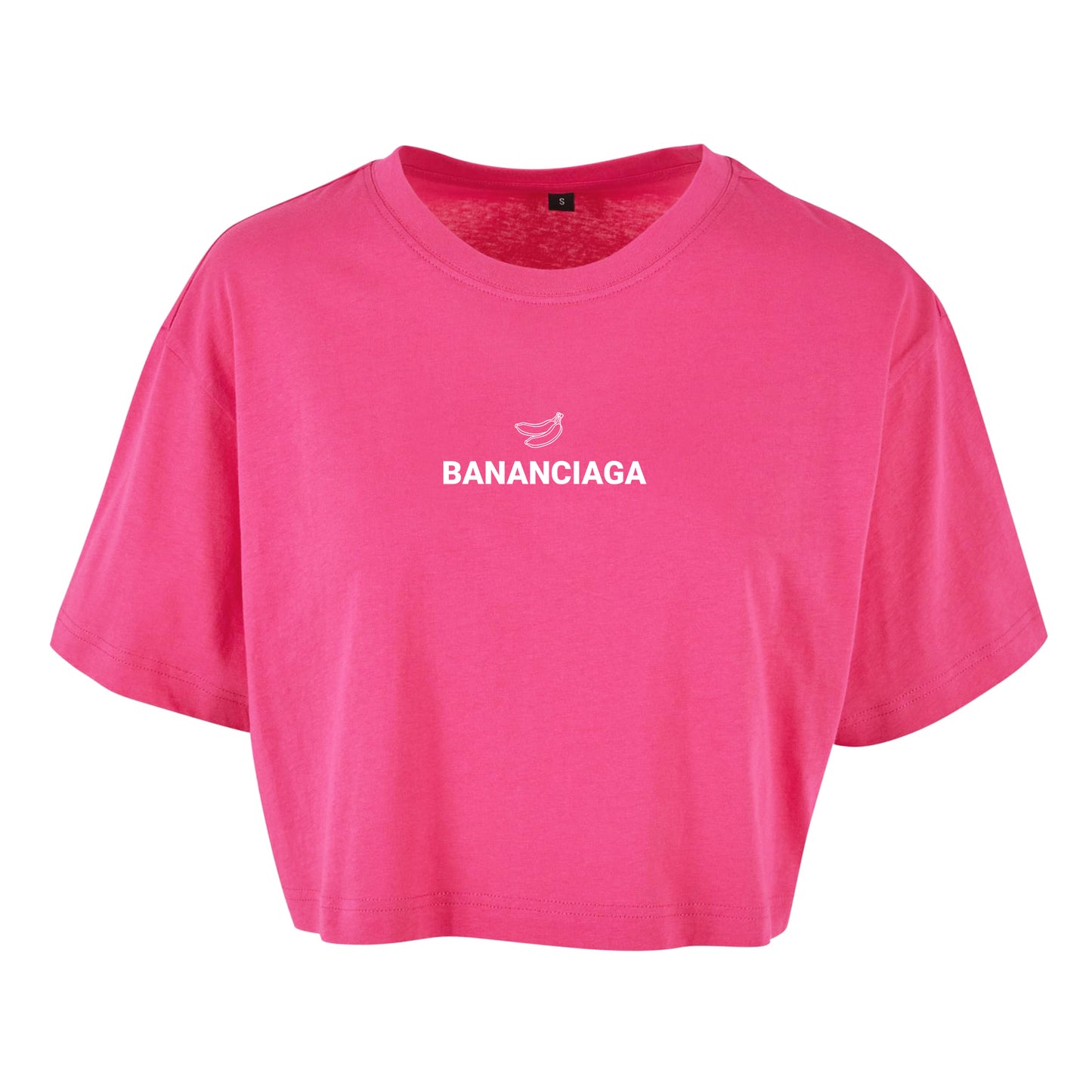 Bananciaga - Oversized Crop Top