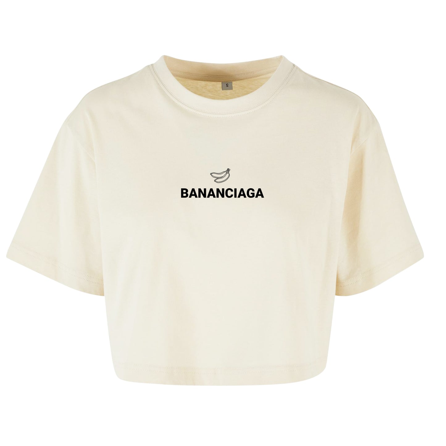 Bananciaga - Oversized Crop Top