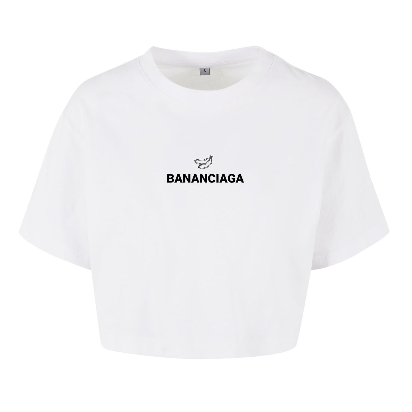 Bananciaga - Oversized Crop Top