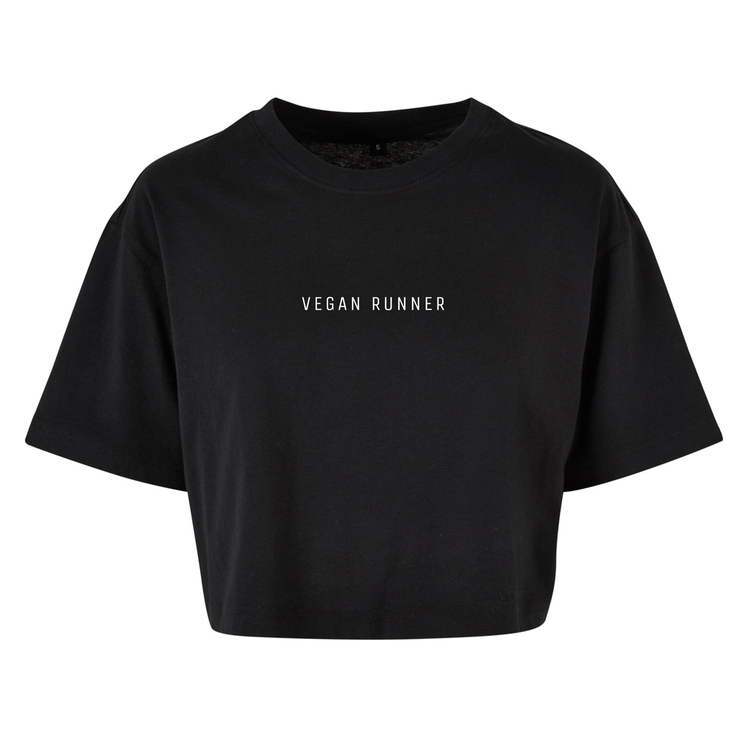 Vegan Runner - Oversized Crop Top