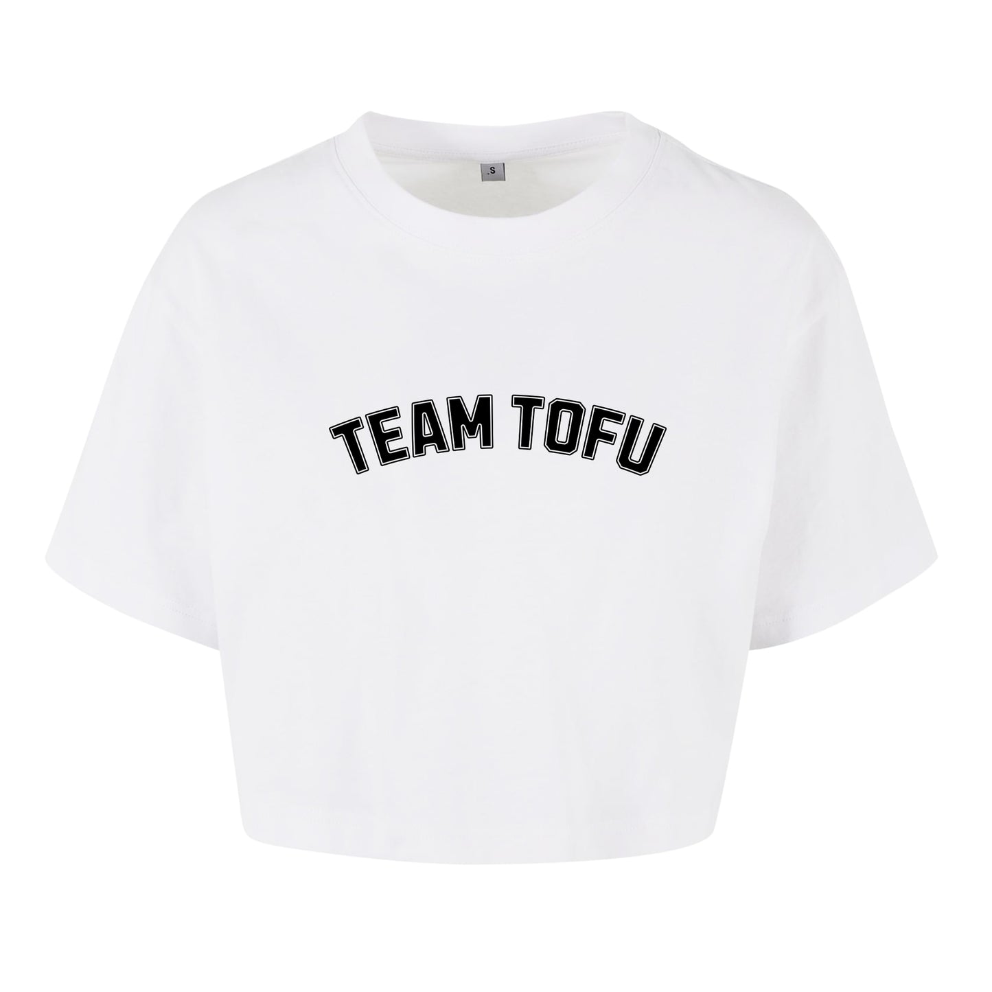 Team Tofu - Oversized Crop Top