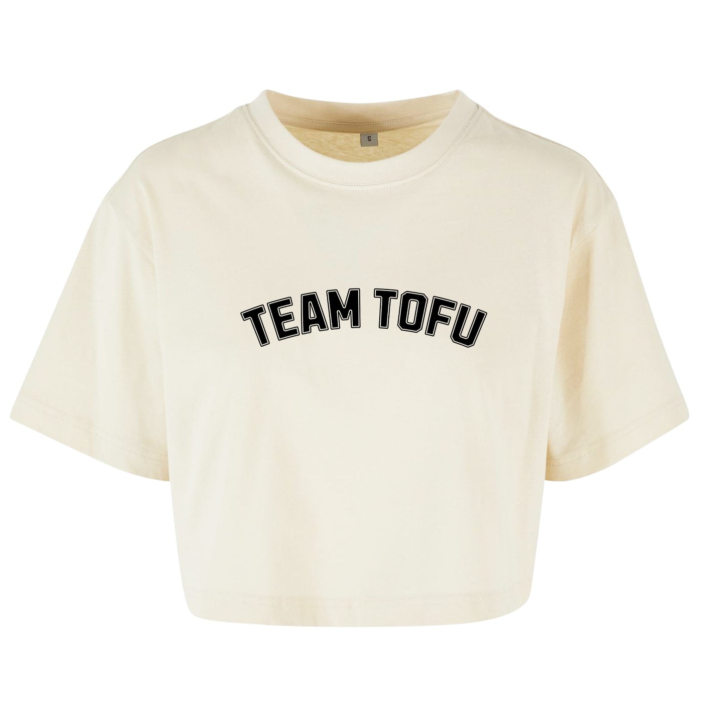 Team Tofu - Oversized Crop Top