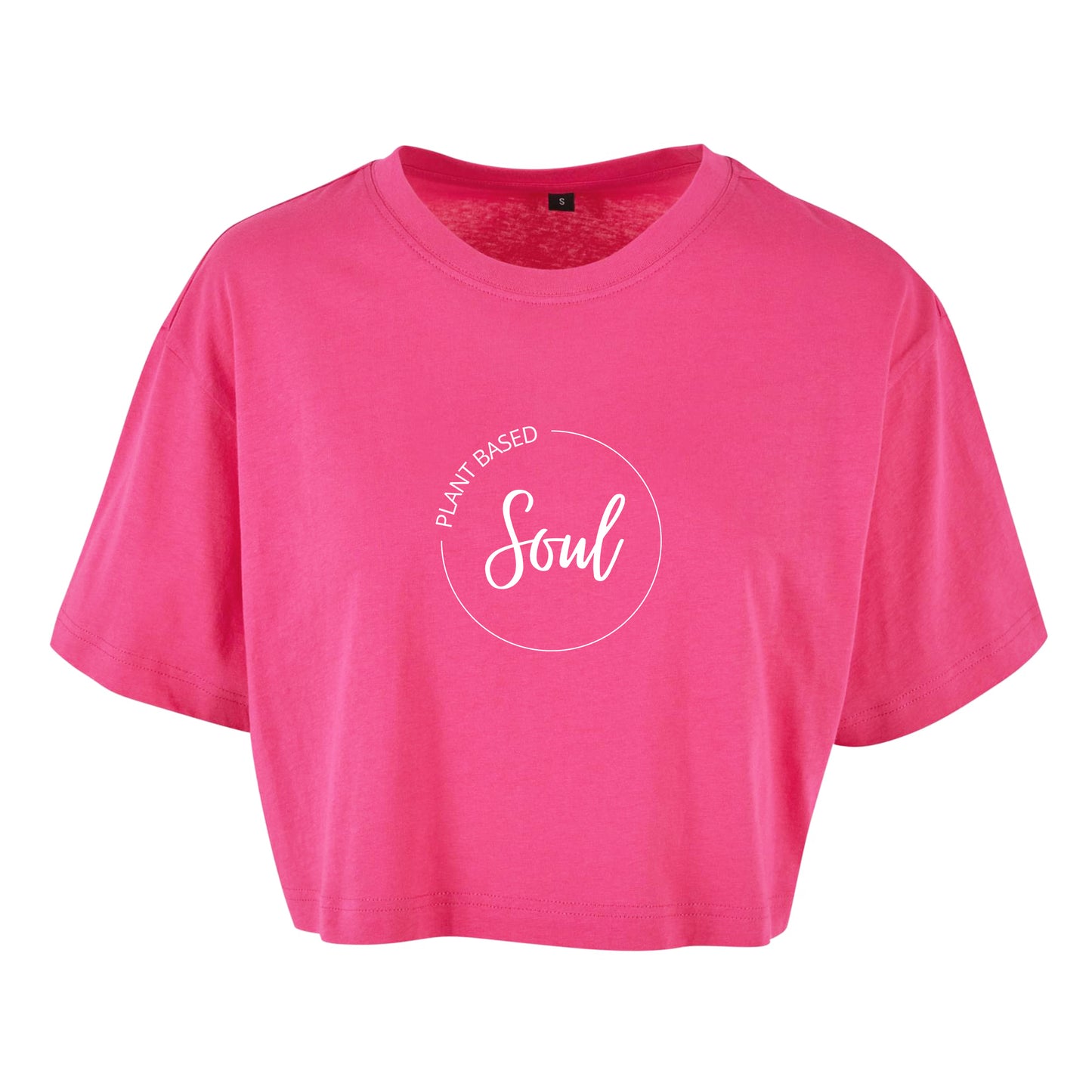 Plant Based Soul - Oversized Crop Top