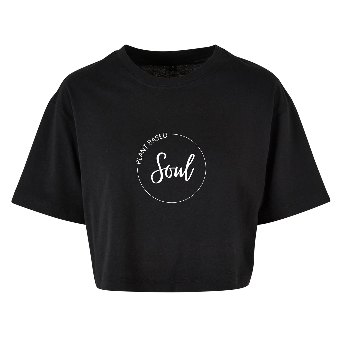 Plant Based Soul - Oversized Crop Top