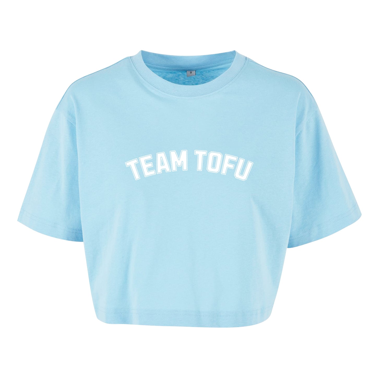 Team Tofu - Oversized Crop Top