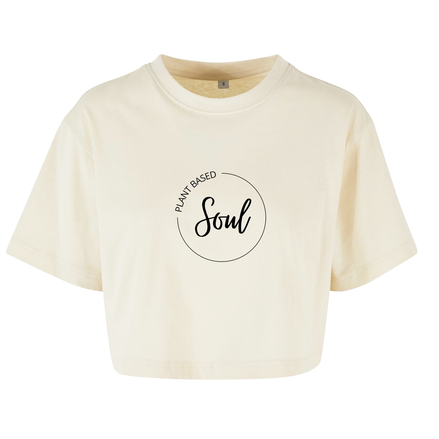 Plant Based Soul - Oversized Crop Top