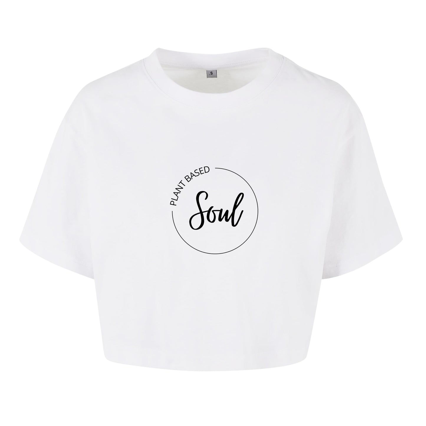 Plant Based Soul - Oversized Crop Top