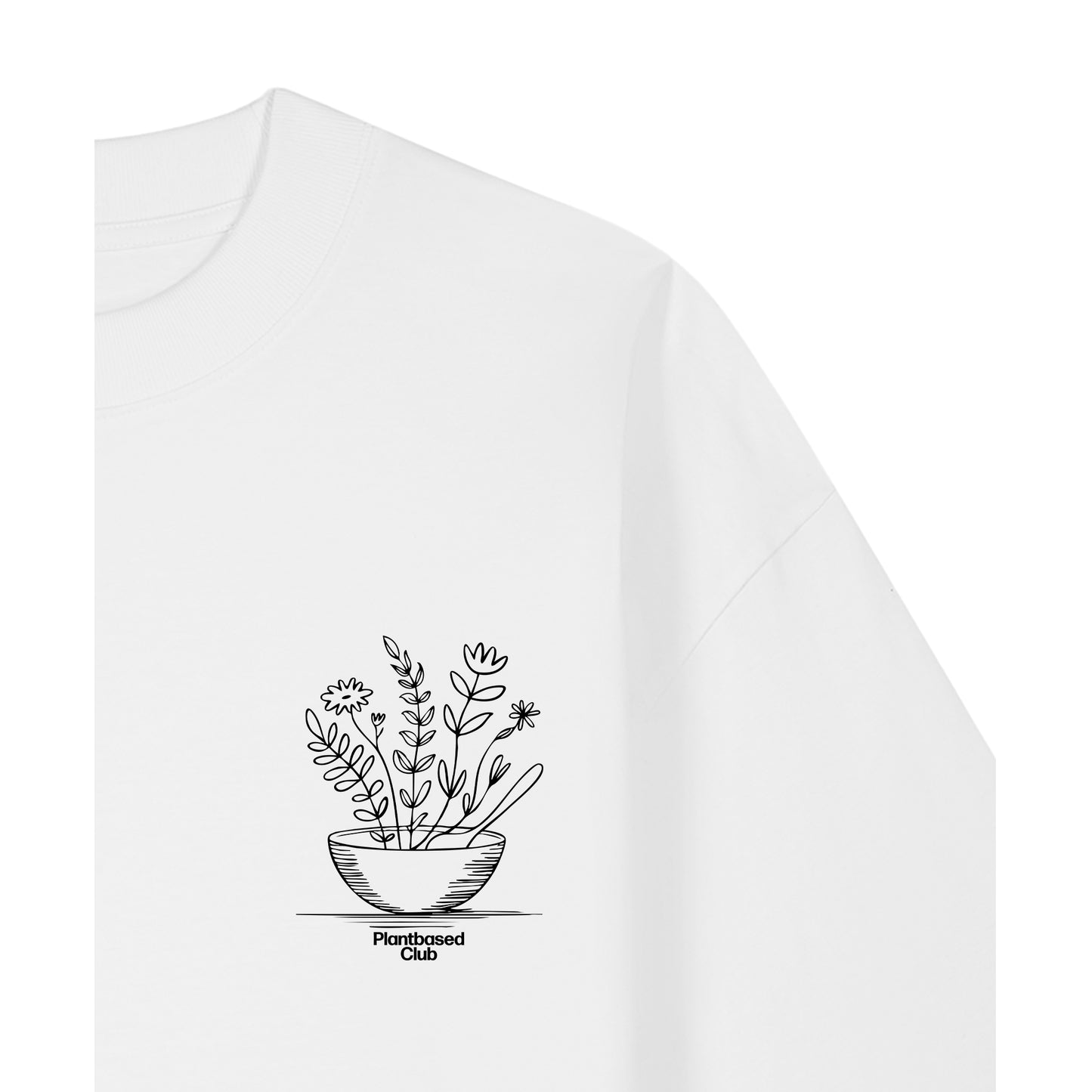Eat Plants & Bloom - Oversized T-Shirt