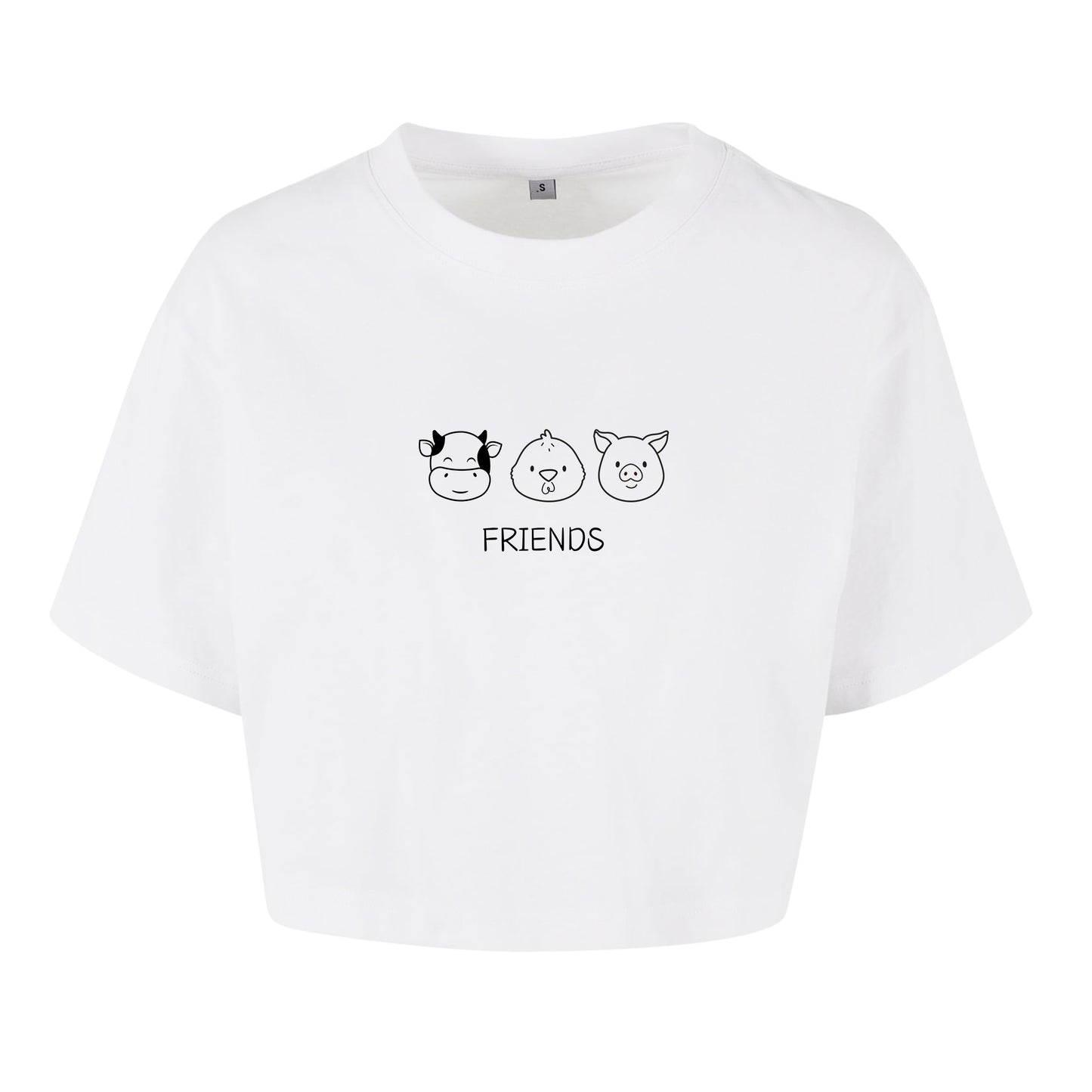 Friends - Oversized Crop Top