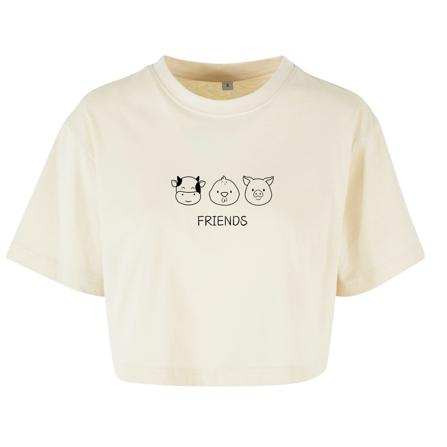 Friends - Oversized Crop Top