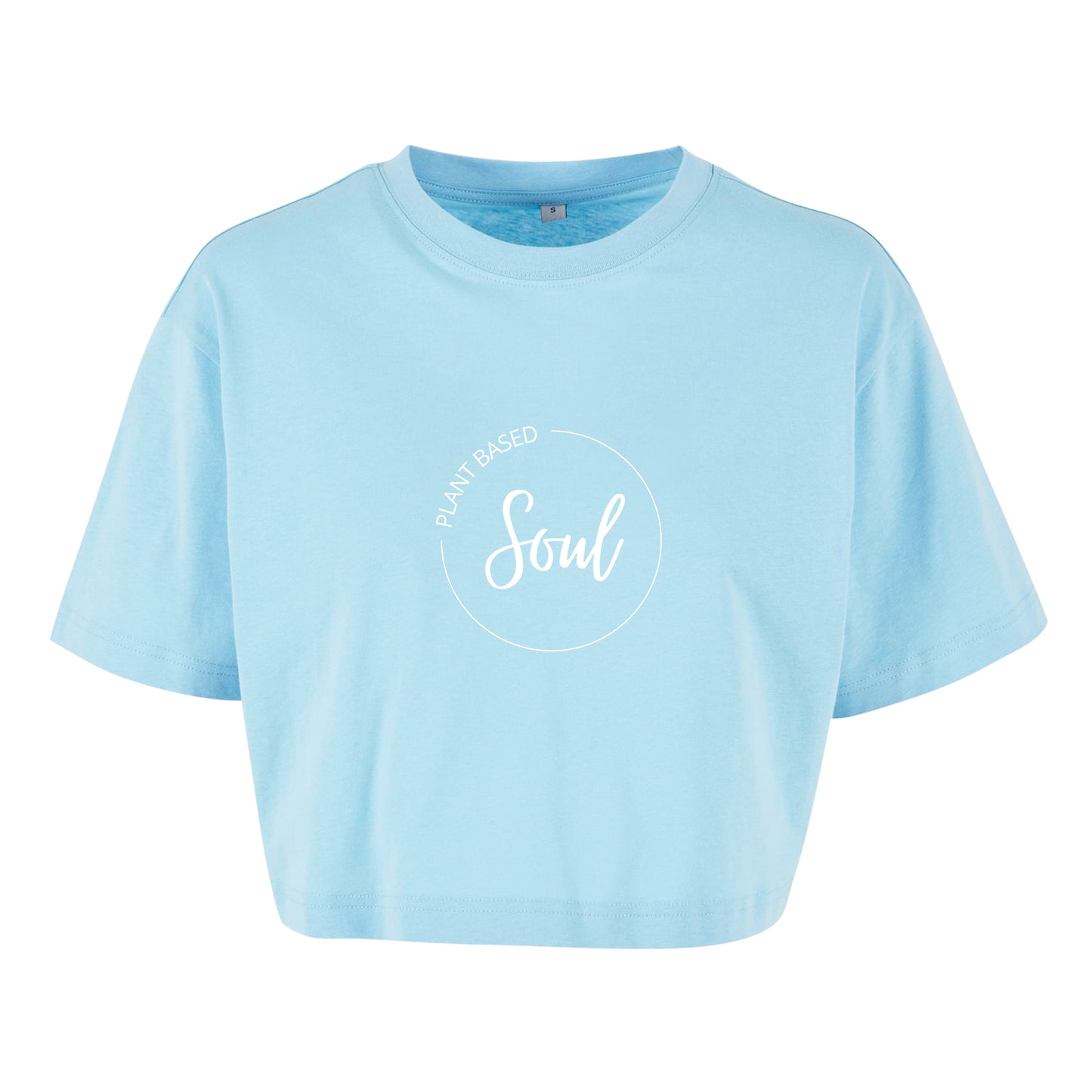 Plant Based Soul - Oversized Crop Top