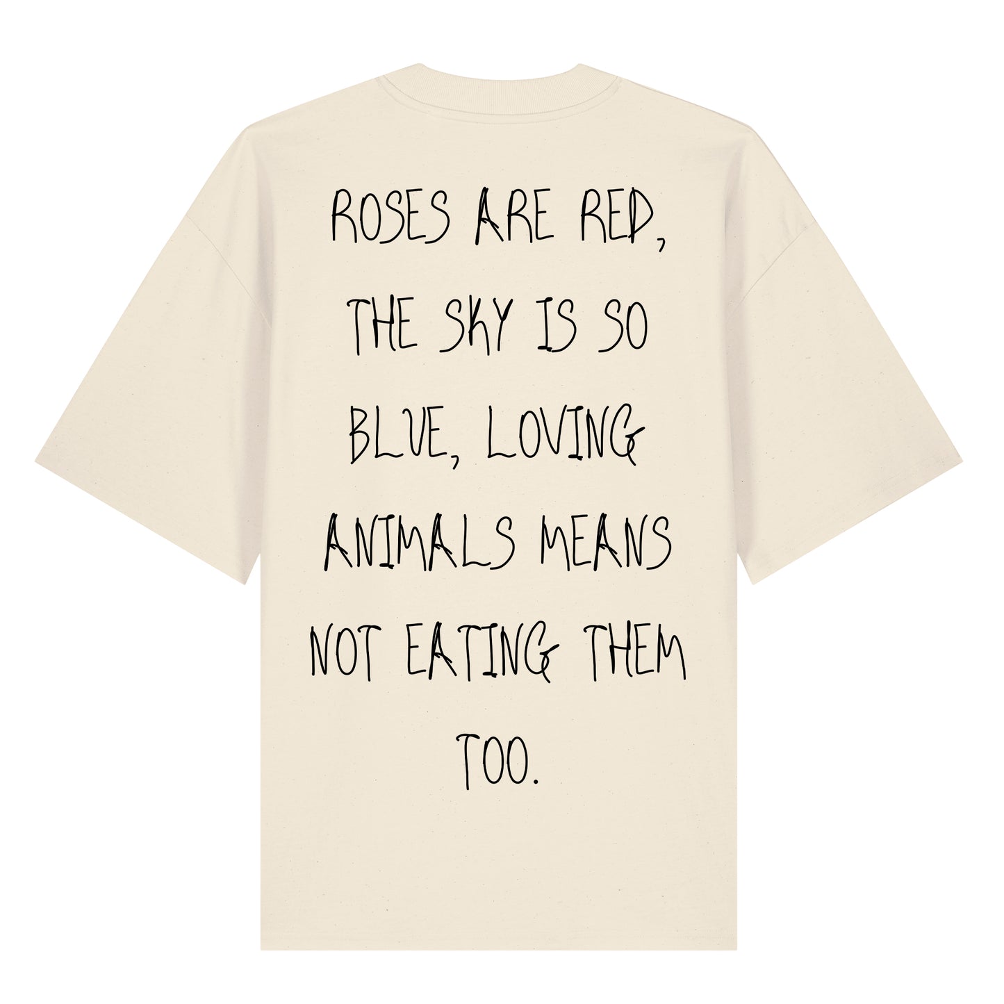 Roses are red... - Oversized T-Shirt