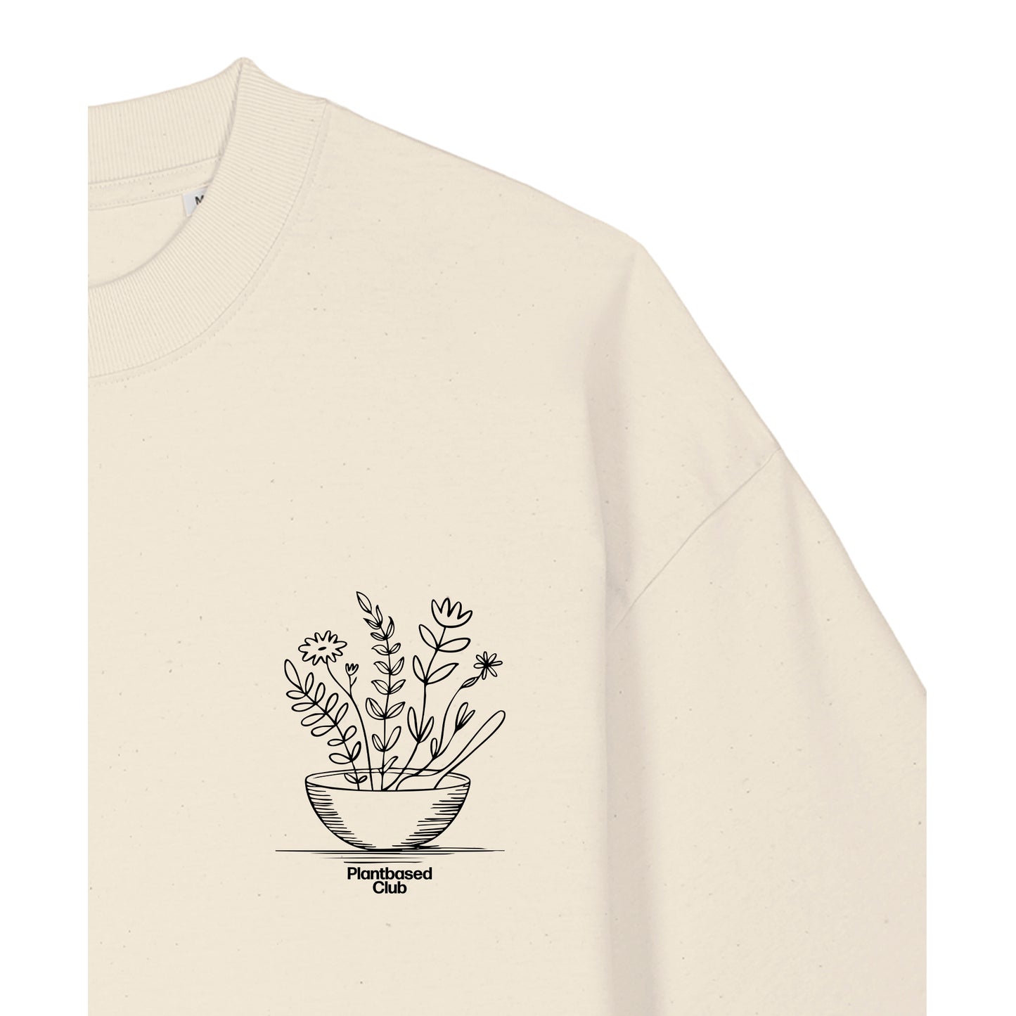 Eat Plants & Bloom - Oversized T-Shirt