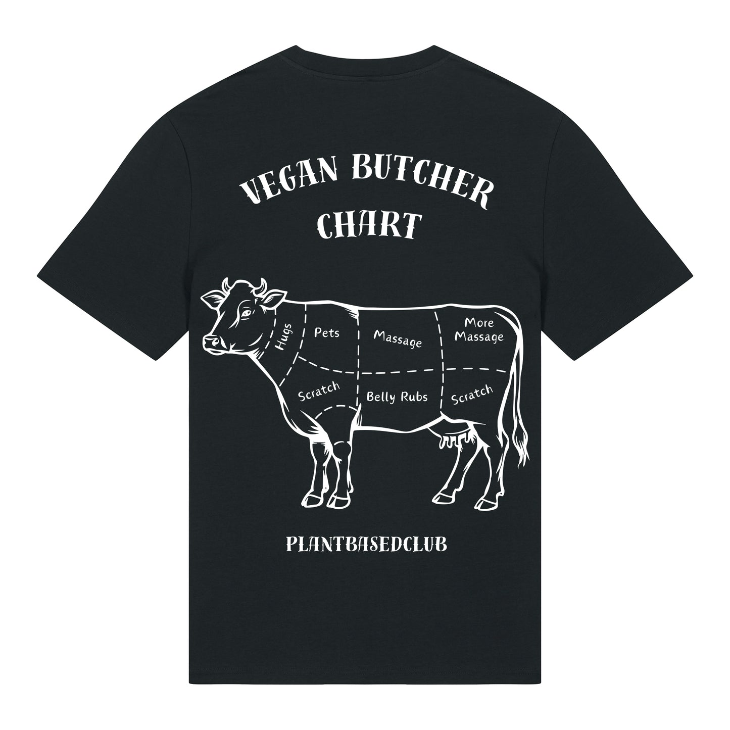 Vegan Butcher Chart - T-Shirt