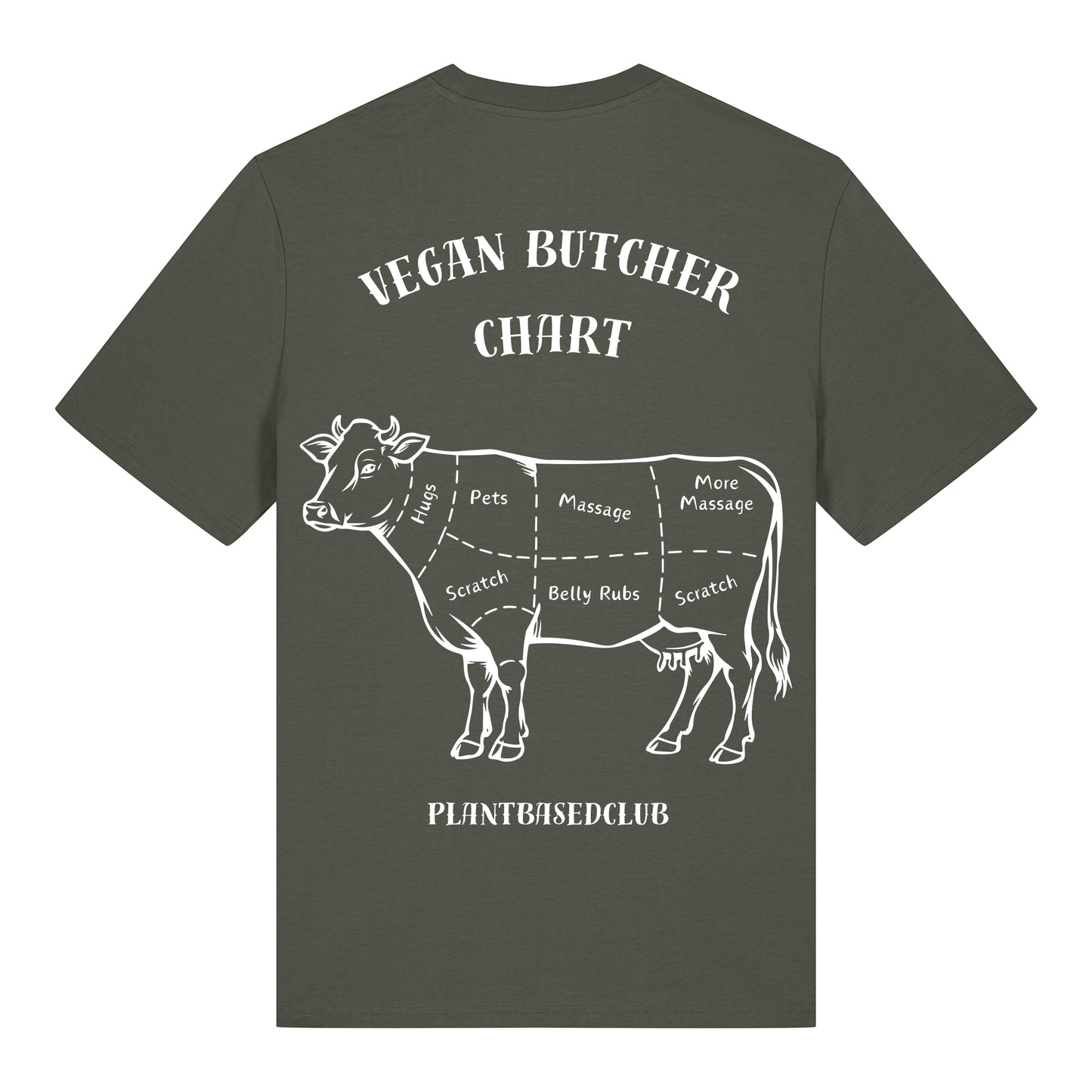 Vegan Butcher Chart - T-Shirt