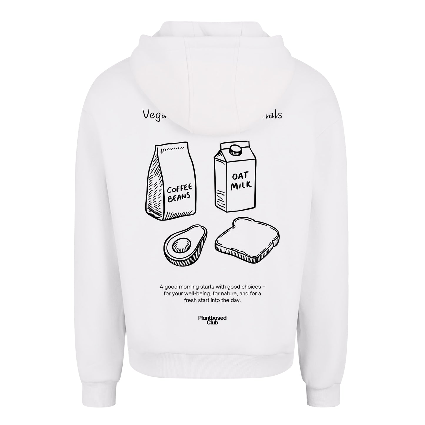 Vegan Breakfast Essentials - Oversized Hoodie