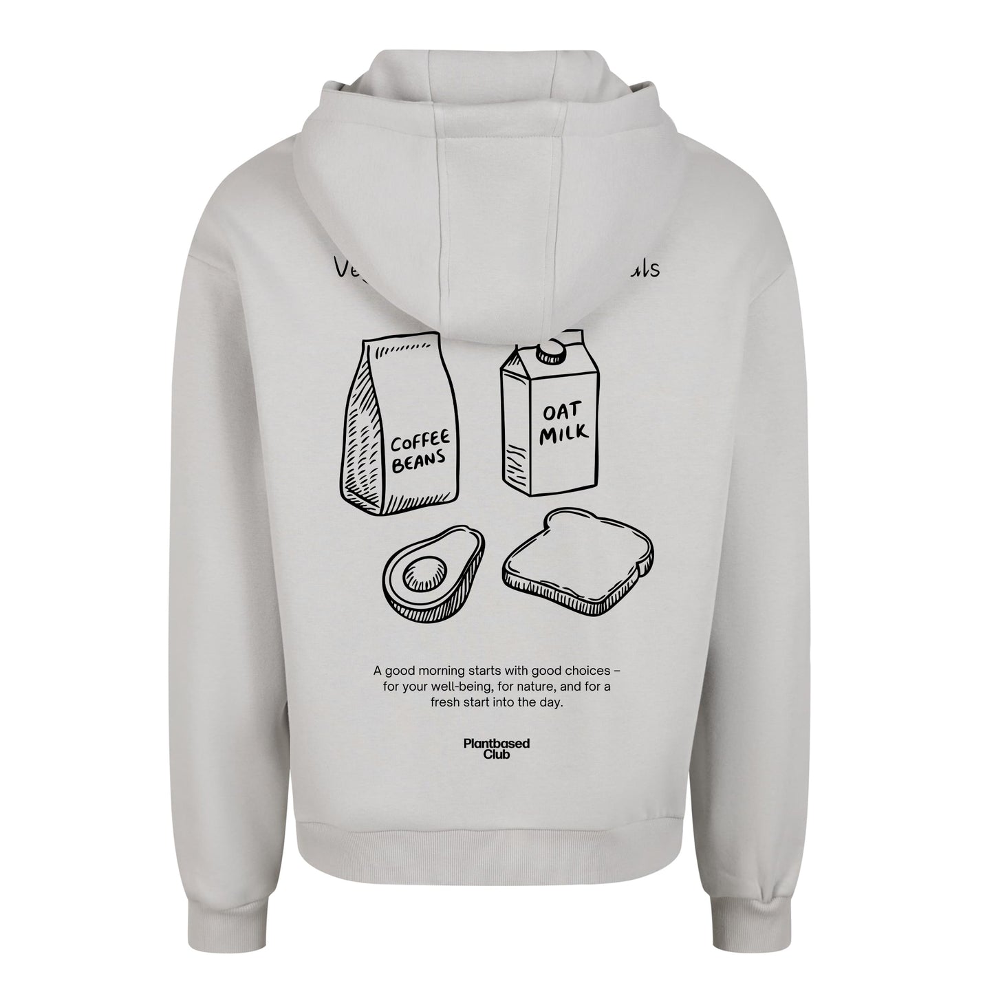 Vegan Breakfast Essentials - Oversized Hoodie