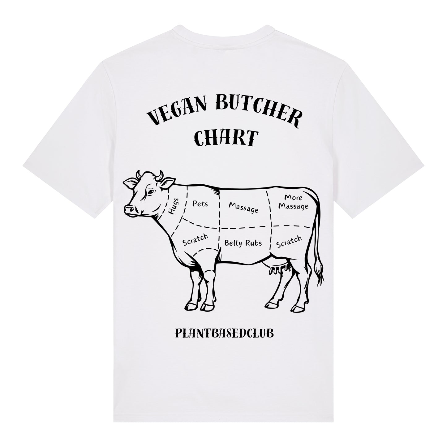 Vegan Butcher Chart - T-Shirt