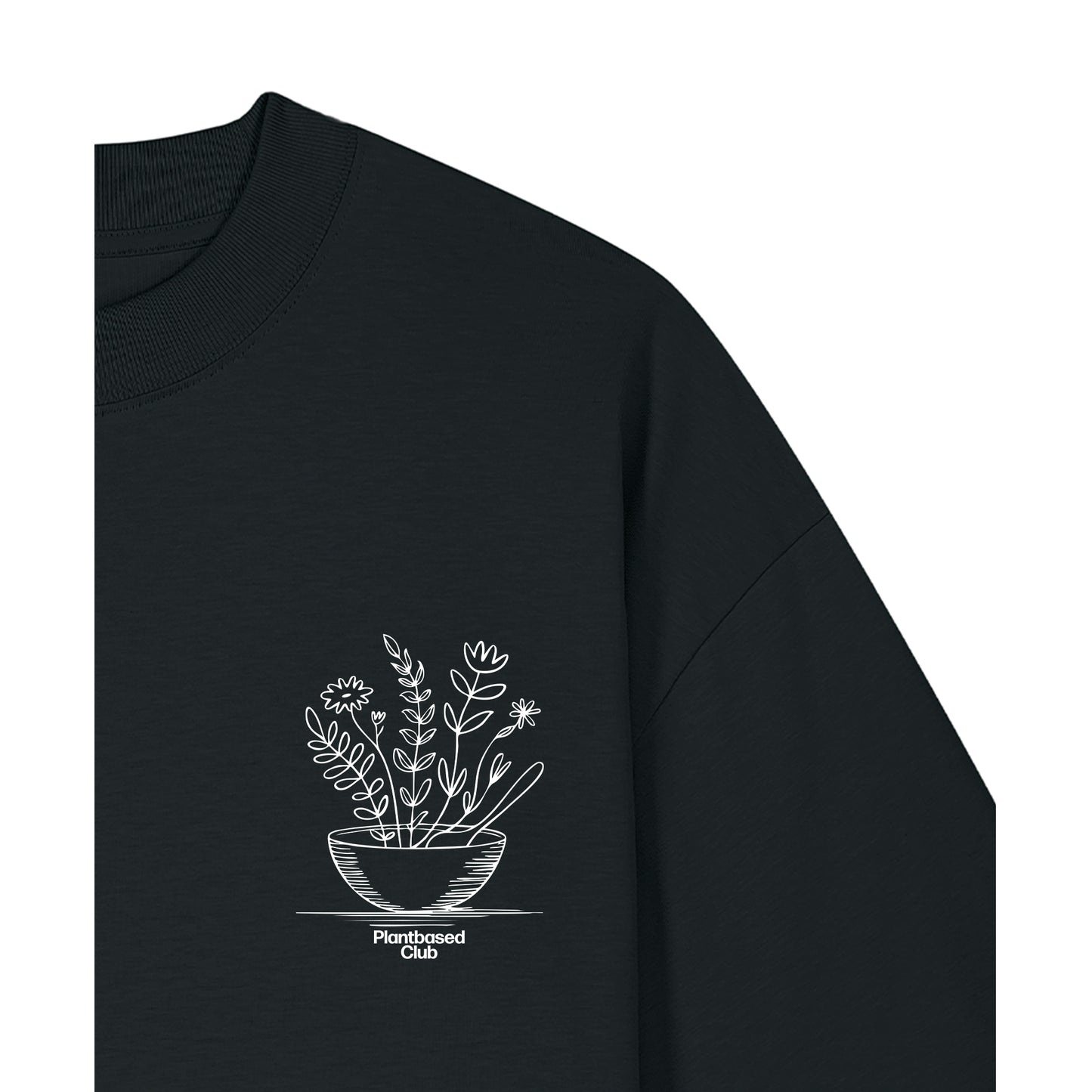 Eat Plants & Bloom - Oversized T-Shirt
