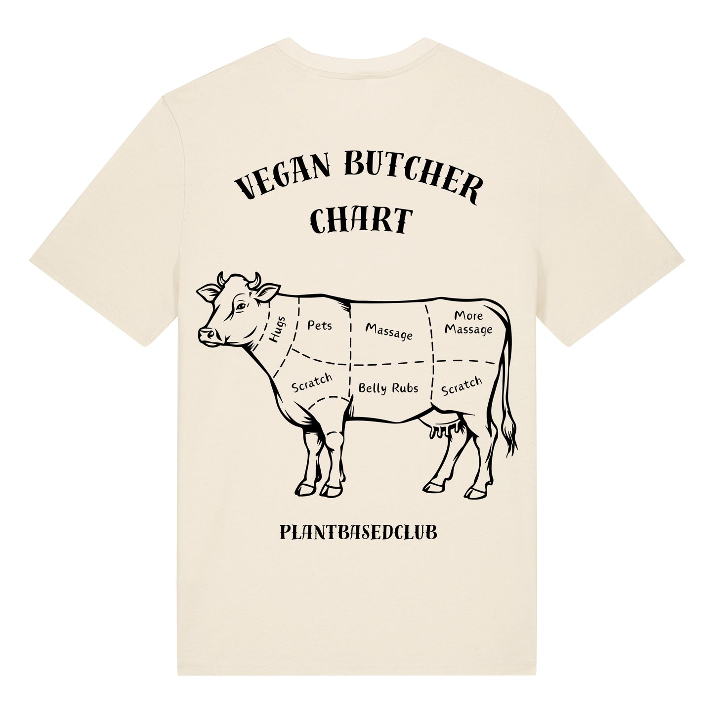 Vegan Butcher Chart - T-Shirt