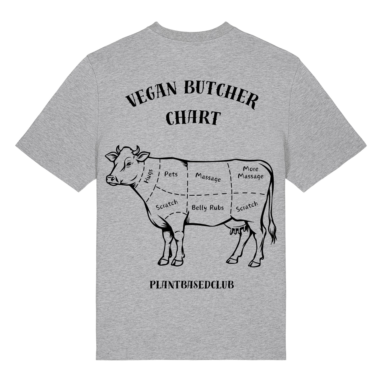 Vegan Butcher Chart - T-Shirt