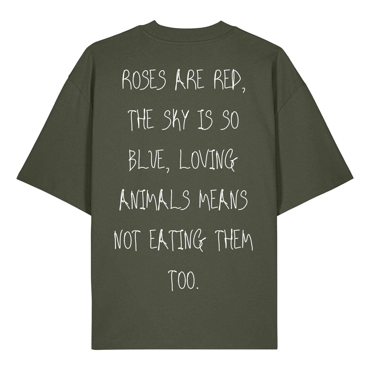 Roses are red... - Oversized T-Shirt