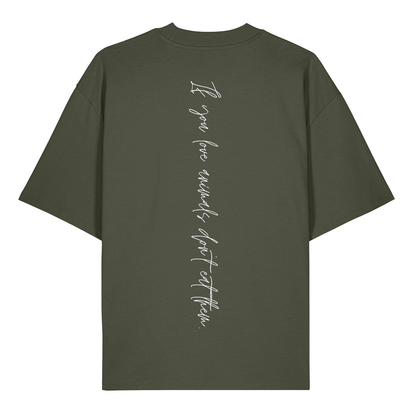 If you love animals... - Oversized T-Shirt