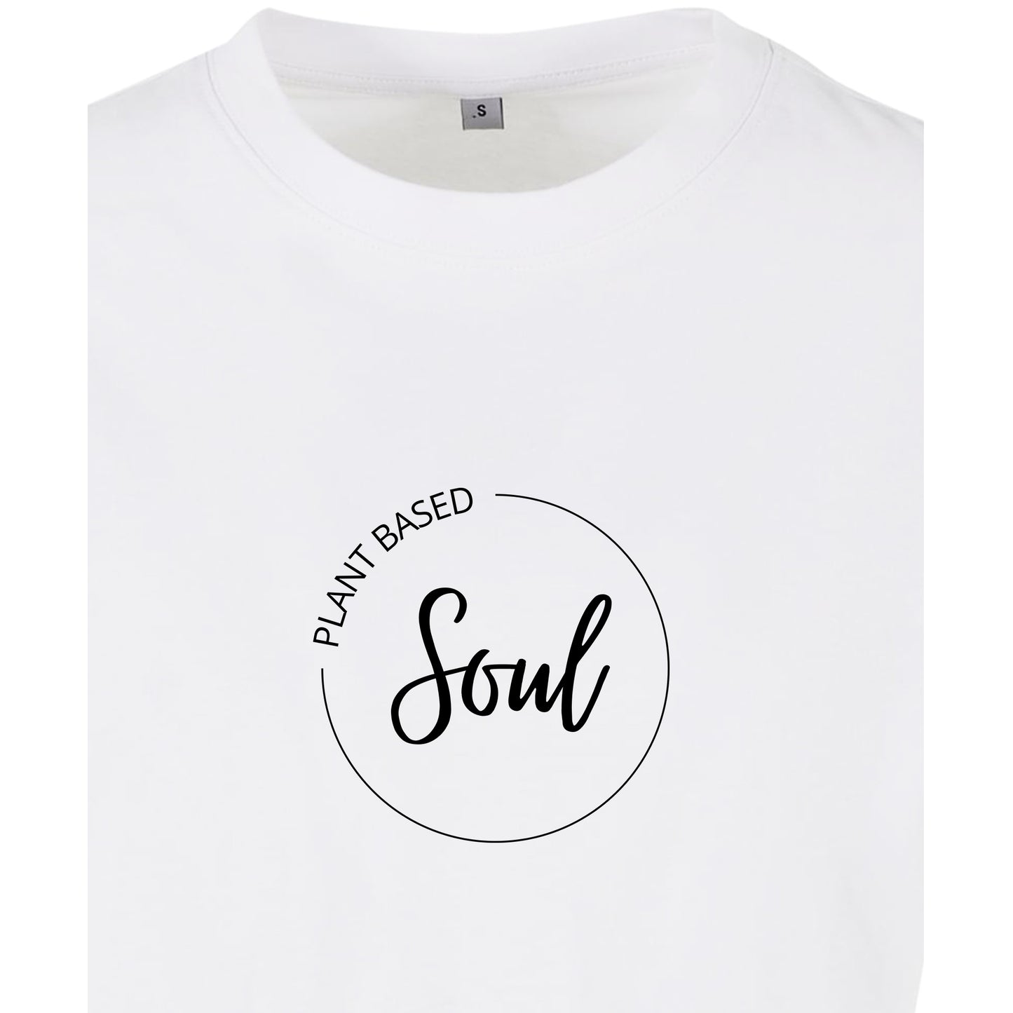 Plant Based Soul - Oversized Crop Top