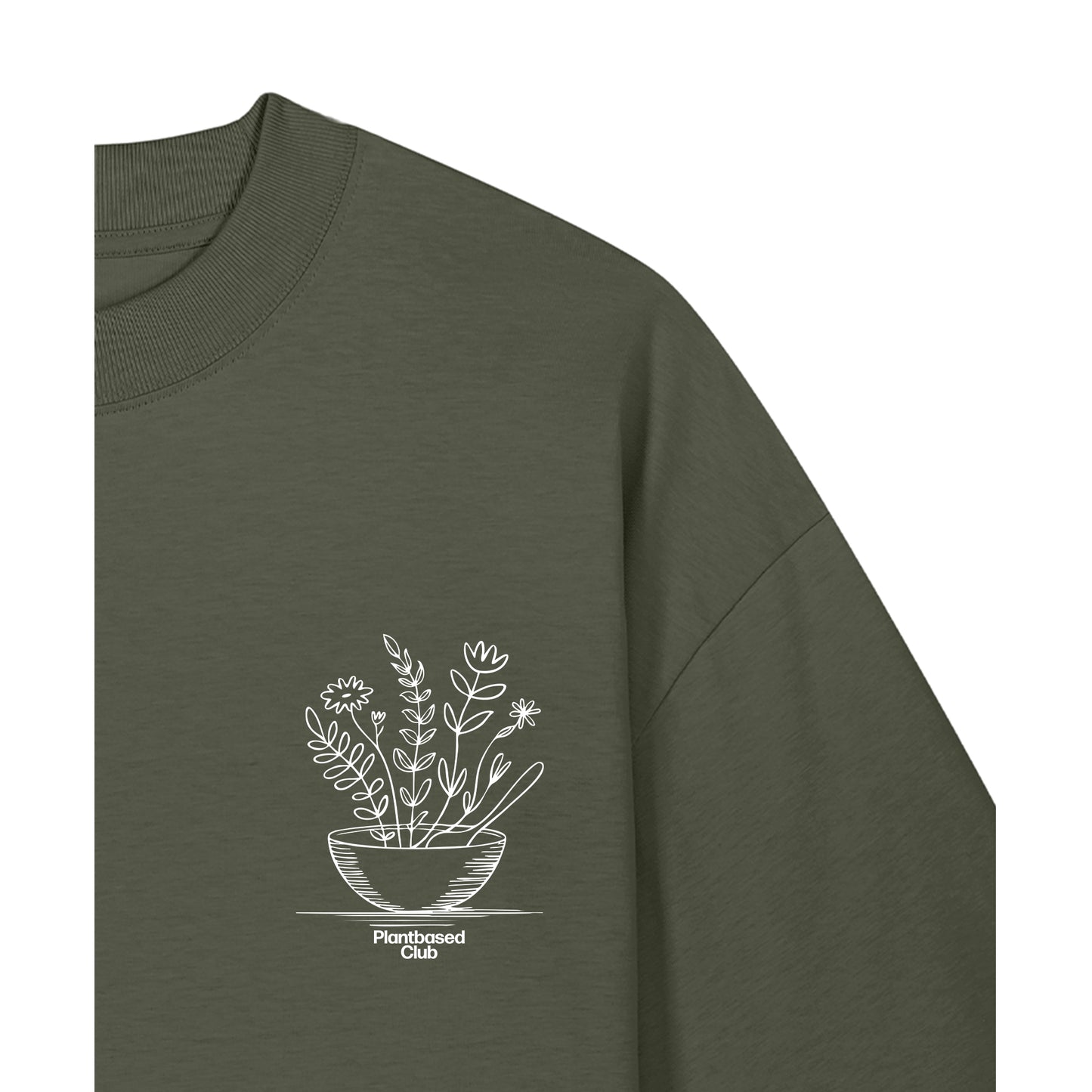 Eat Plants & Bloom - Oversized T-Shirt