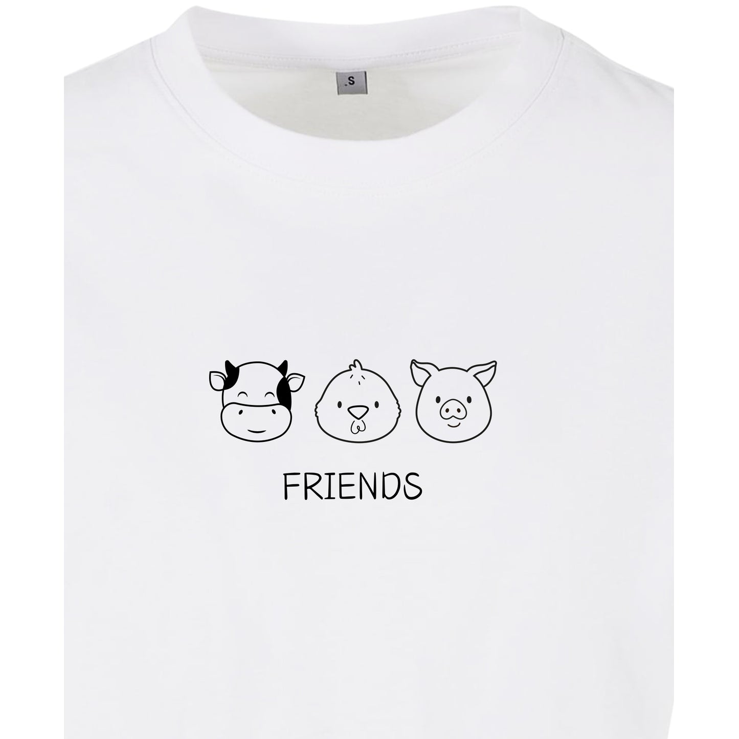 Friends - Oversized Crop Top
