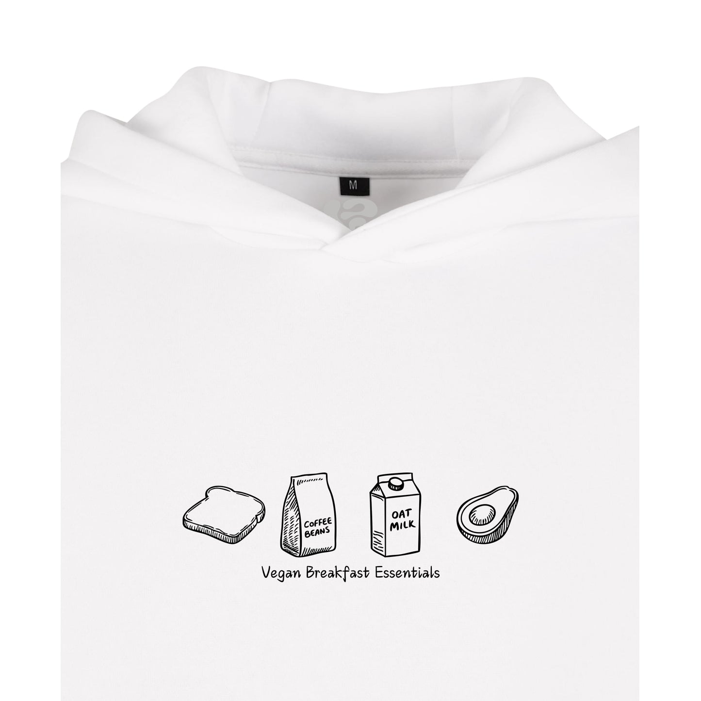 Vegan Breakfast Essentials - Oversized Hoodie