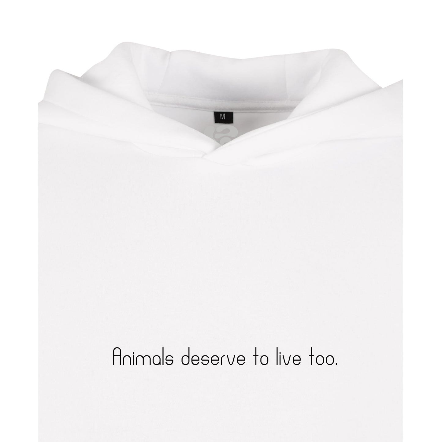 Animals deserve to live too - Oversized Hoodie