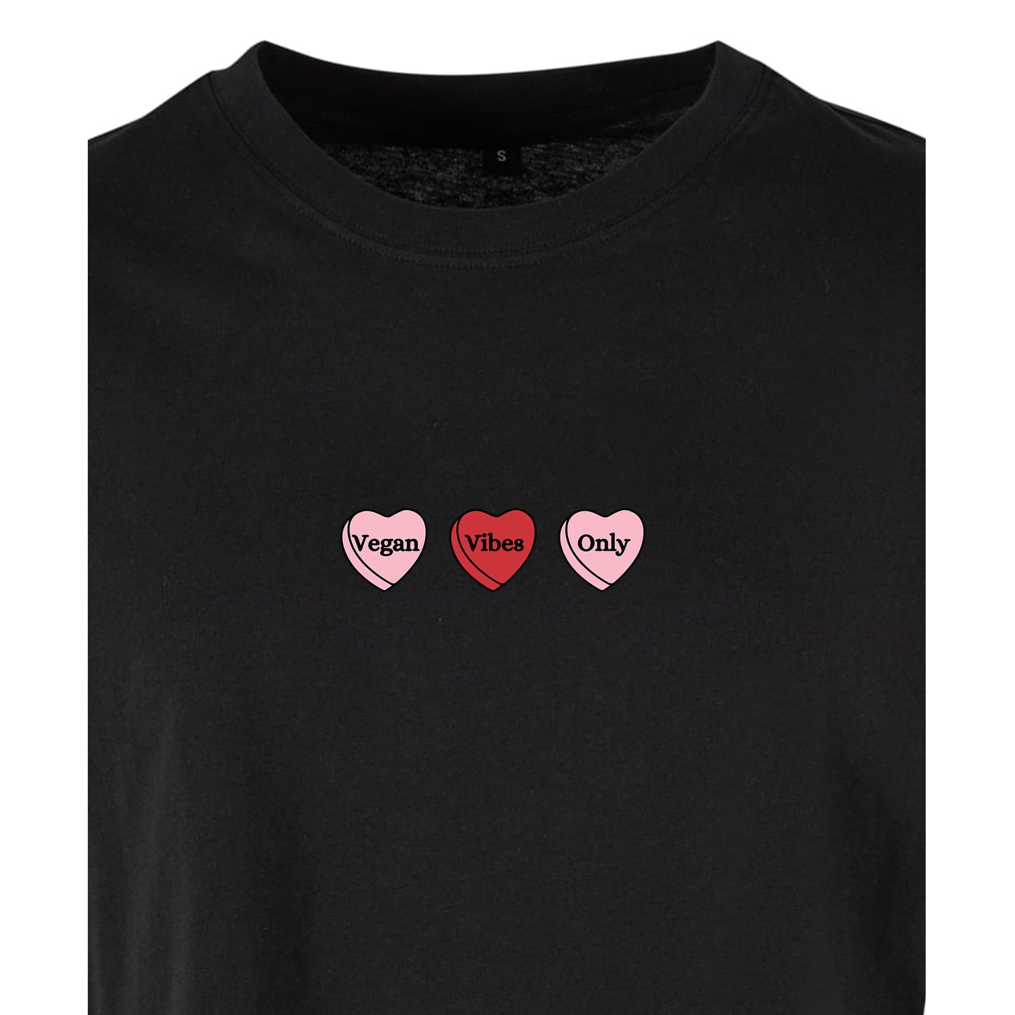 Vegan Vibes Only - Oversized Crop Top