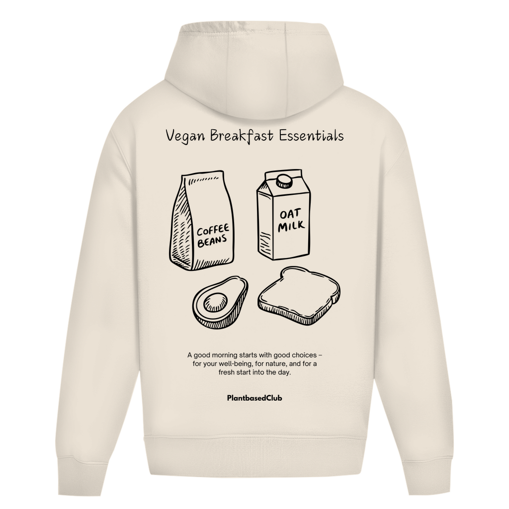 Vegan Breakfast Essentials - Oversized Hoodie (Unisex)