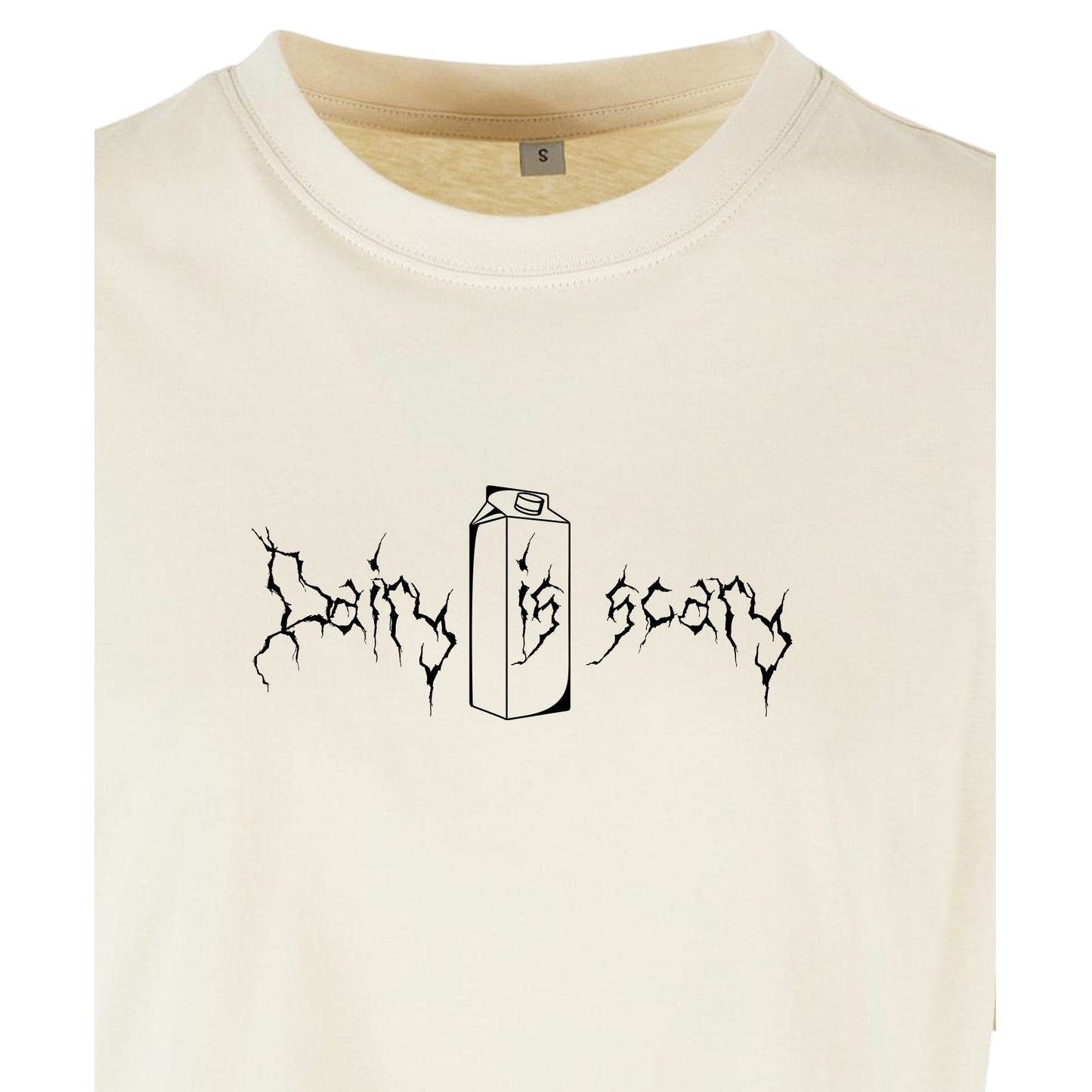 Dairy is Scary - Oversized Crop Top