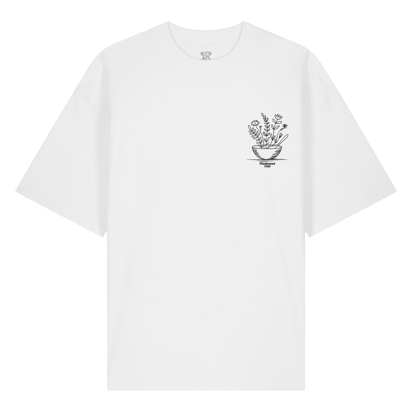 Eat Plants & Bloom - Oversized T-Shirt