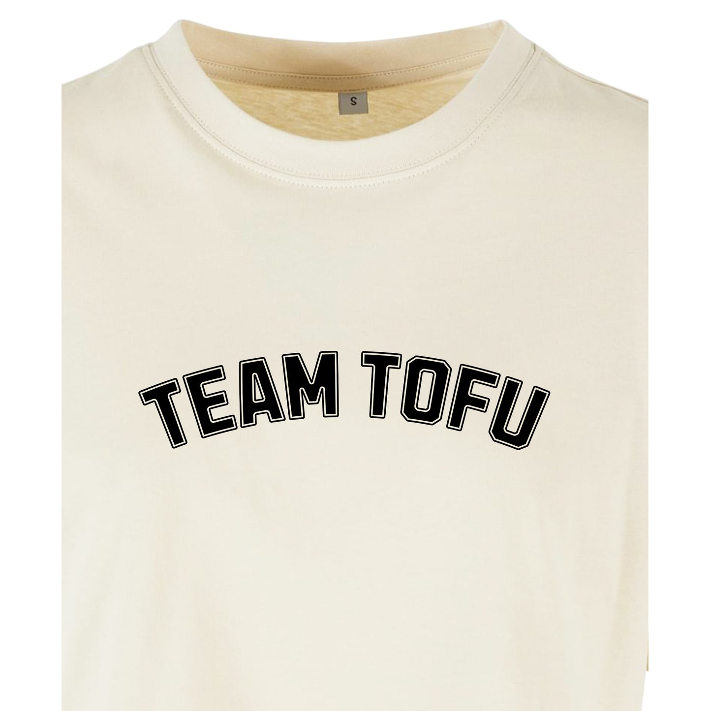 Team Tofu - Oversized Crop Top
