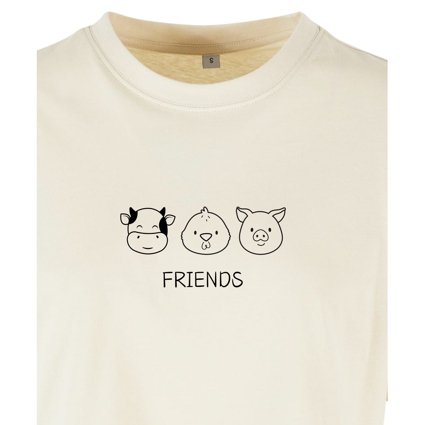Friends - Oversized Crop Top