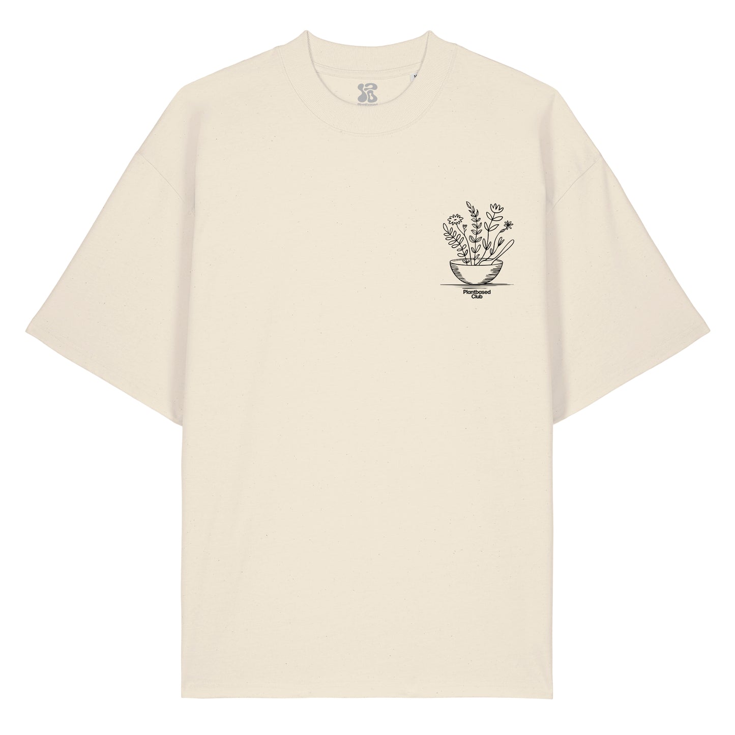 Eat Plants & Bloom - Oversized T-Shirt