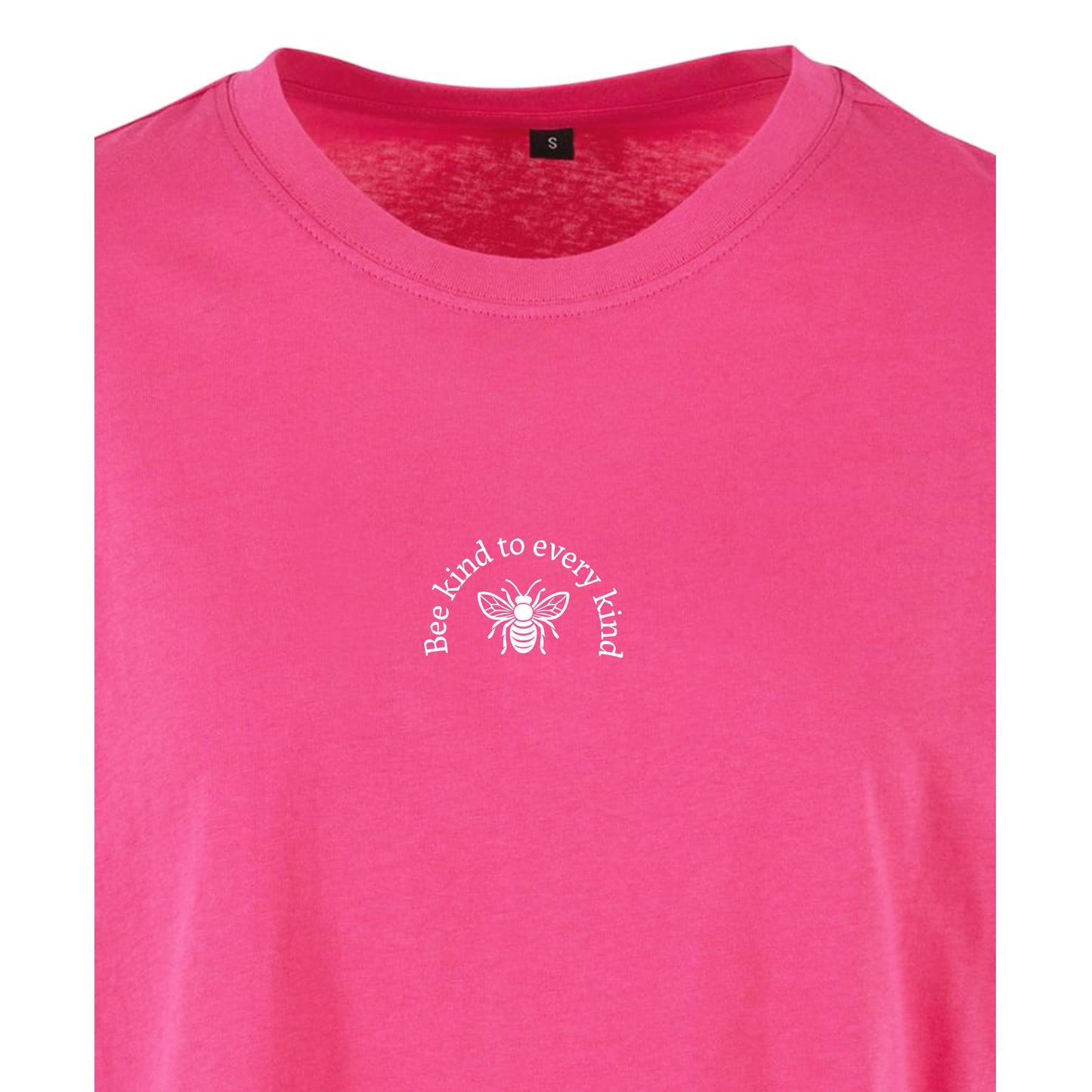 Bee kind to every kind - Oversized Crop Top