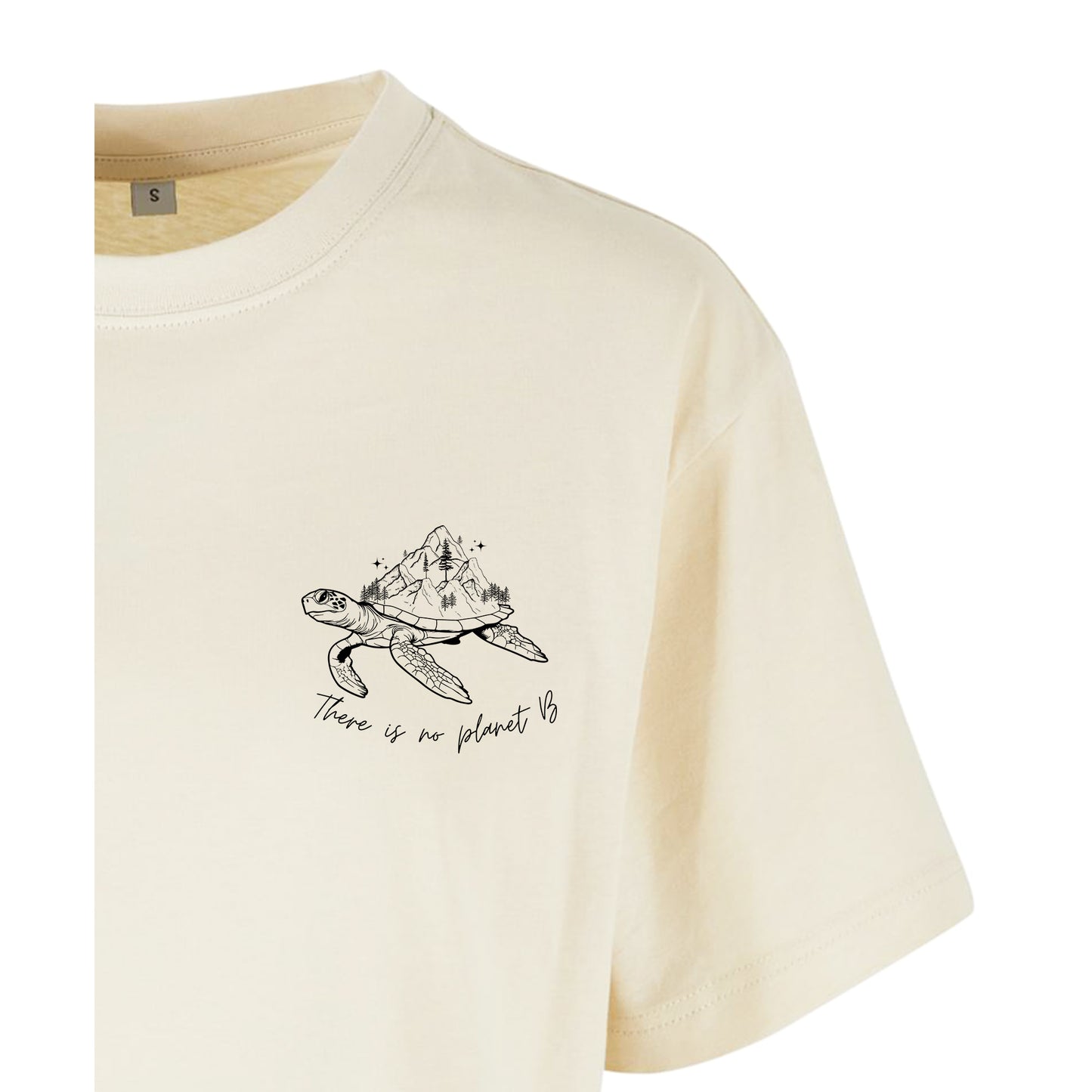 There is no planet B - Oversized Crop Top