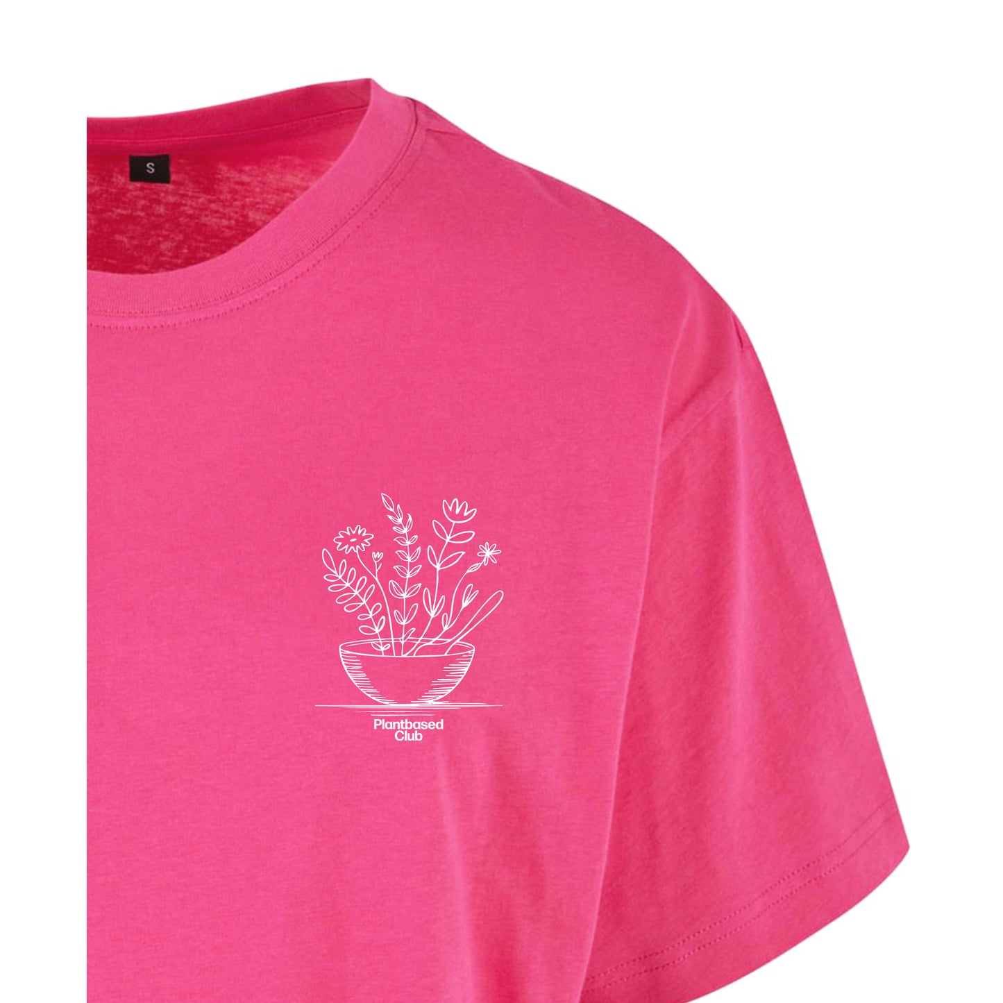 Eat Plants & Bloom - Oversized Crop Top