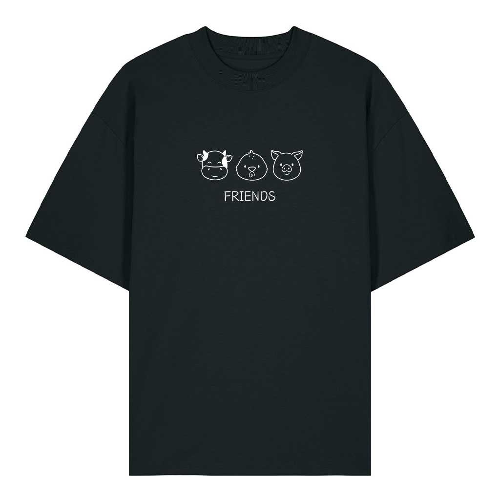 Friends - Organic Oversized T-Shirt (Unisex)