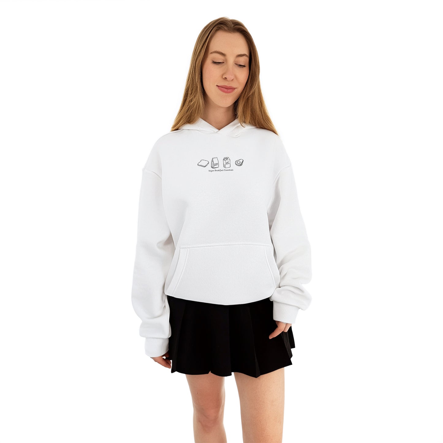 Vegan Breakfast Essentials - Oversized Hoodie