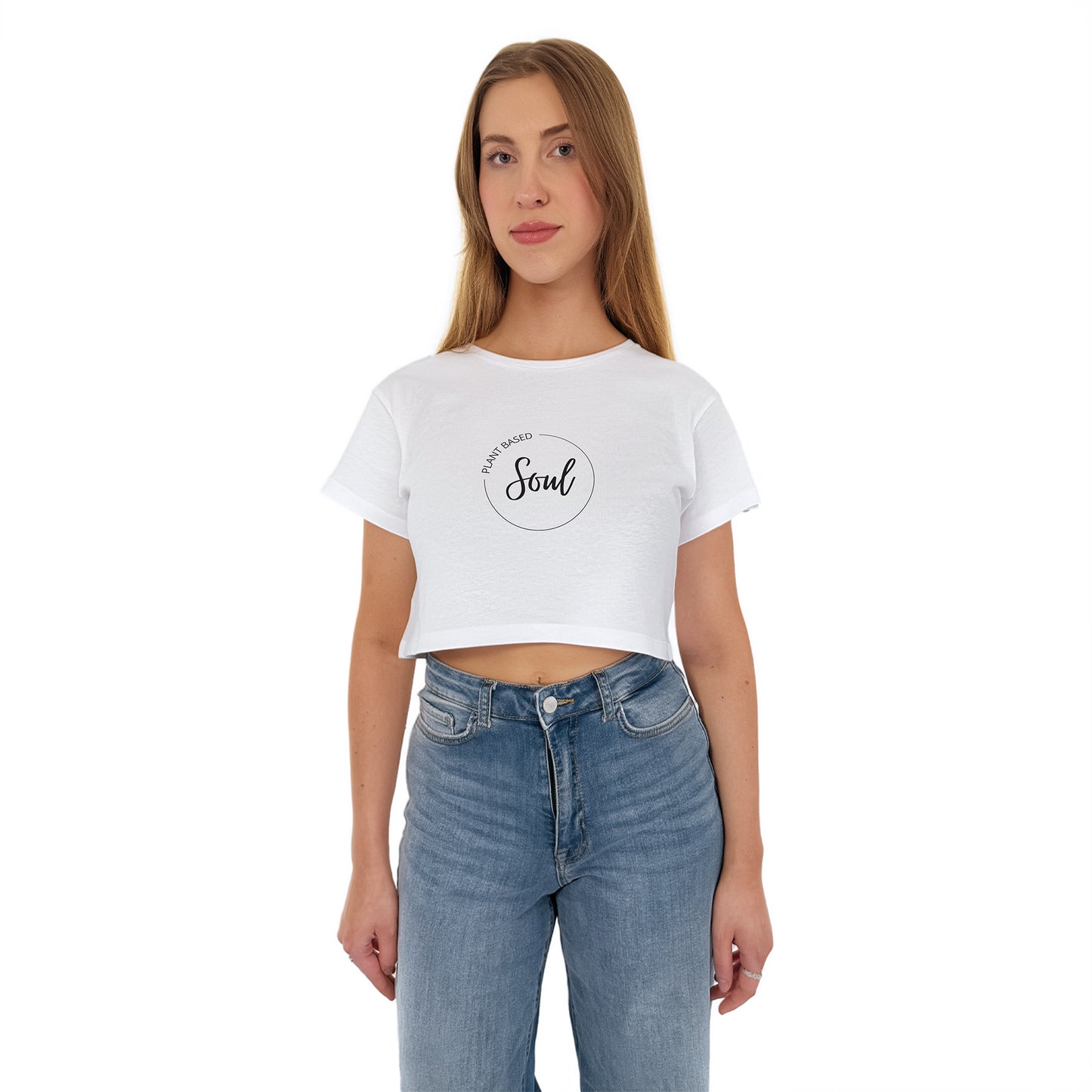 Plant Based Soul - Oversized Crop Top