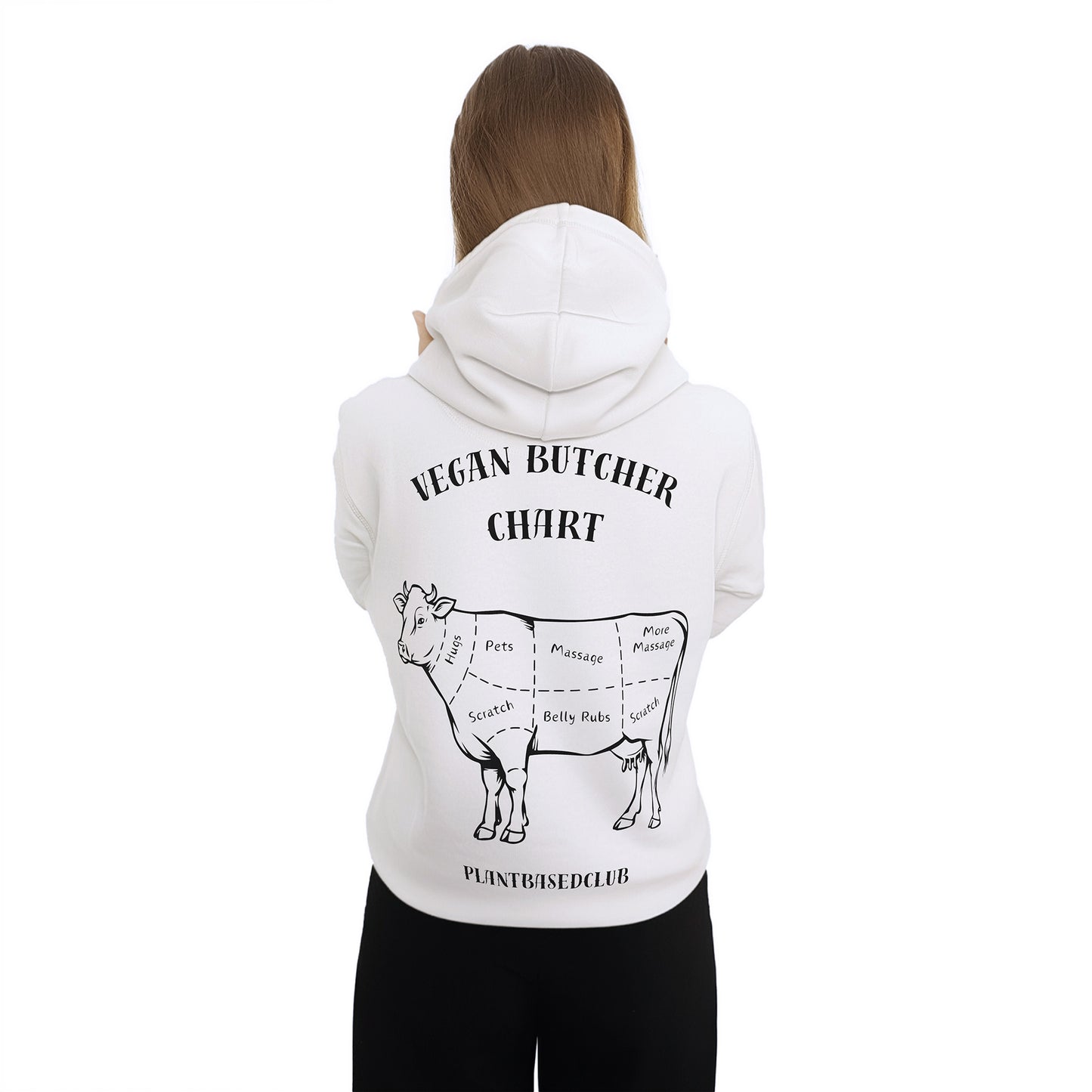 Vegan Butcher Chart - Hoodie