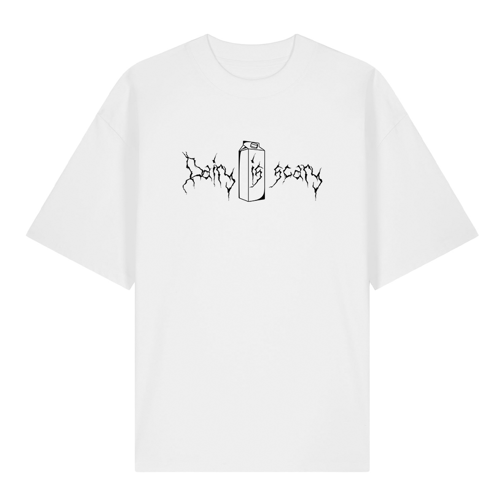 Dairy Is Scary - Bio Oversized T-Shirt (Unisex)