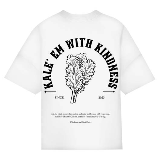 Kale'em With Kindness - Bio Oversized T-Shirt (Unisex)