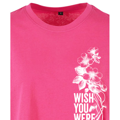 Wish you were Vegan - Oversized Crop Top